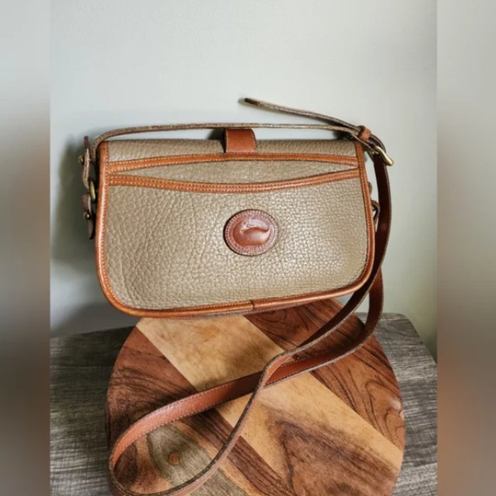 VINTAGE All Weather Leather Dooney & Bourke